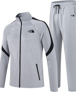 The North Face Men's Long Sleeve Casual Full Zip Running Sportswear Suit