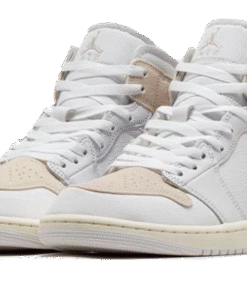 Alternative view of air jodan 1 Mid SE Craft Tech Grey