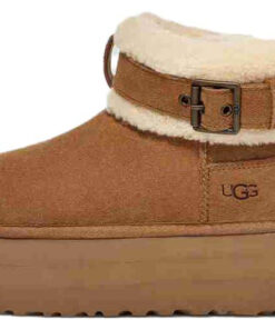 Alternative view of (WMNS)  Ultra Mini Belted Roller Boot 'Chestnut' 1144041-CHE