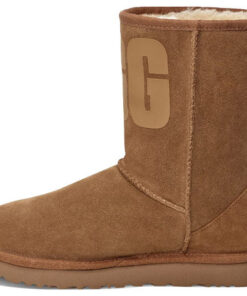 Alternative view of (WMNS)  Classic Short  Rubber Logo Fleece Lined 1108230-CHE