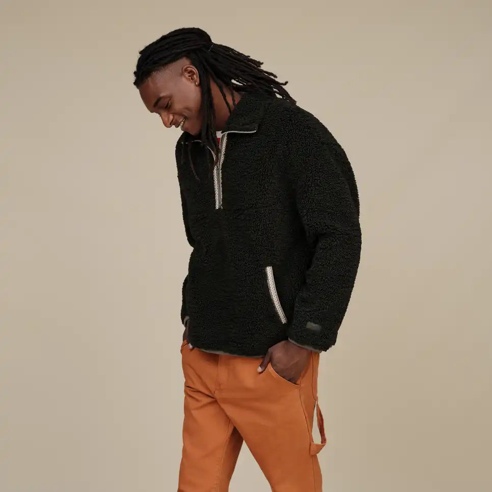 Homme UGGbraid Half Zip Sweater - Image 6