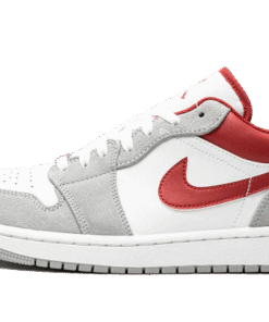air jodan 1 Low SE Light Smoke Gray Gym Red