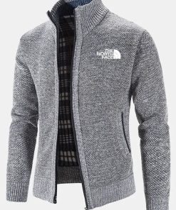 The North Face – Pull homme en cachemire dense de longueur moyenne