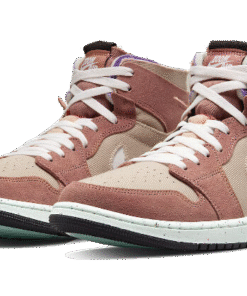 Alternative view of air jodan 1 High Zoom Air CMFT Fossil Stone