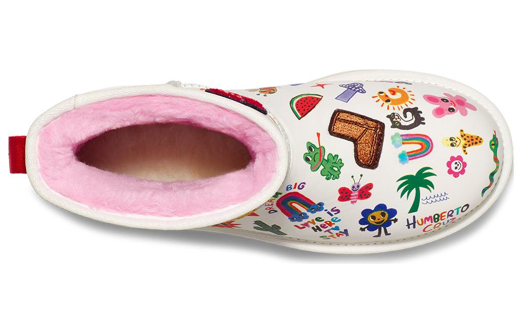 (WMNS) Classic Mini Boot 'Humberto Cruz Pop Sketch' 1153065-WHT - Image 7