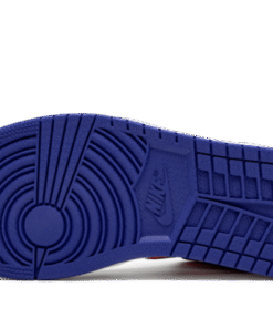 Alternative view of air jodan 1 Mid Multi-Color Swoosh