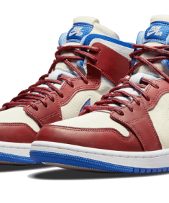 Alternative view of air jodan 1 High Zoom Air CMFT Team Red
