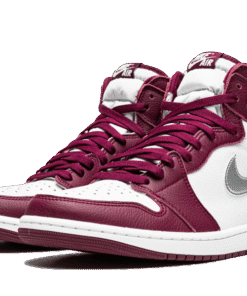 Alternative view of air jodan 1 Retro High OG Bordeaux