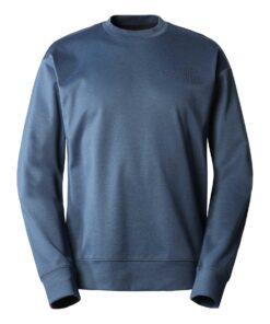 The North Face - Men's Spacer Air Crew - Shady Blue/ Light Grey Heather