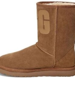 (WMNS)  Classic Short  Rubber Logo Fleece Lined 1108230-CHE