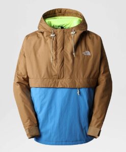 The North Face - Men's 78 Low-Fi Hi-Tek Windjammer Jacket - Utility Brown/ Super Sonic Blue/