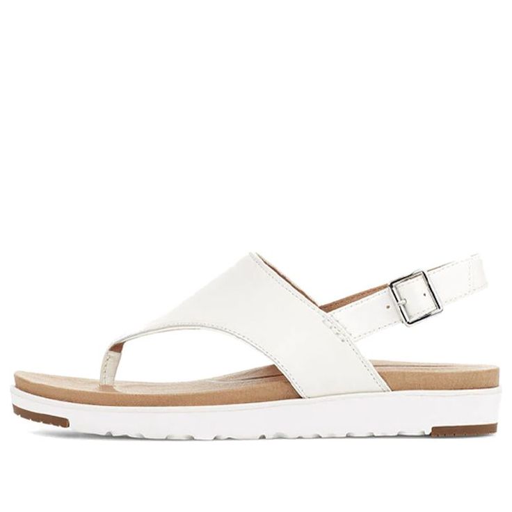 (WMNS) Alessia Cozy Casual Sandals White 1111150-WHT