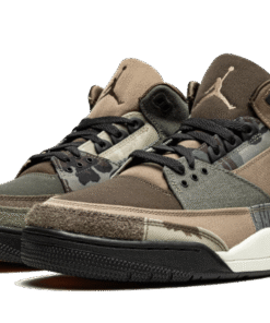 Alternative view of air jodan 3 Retro Patchwork Camo