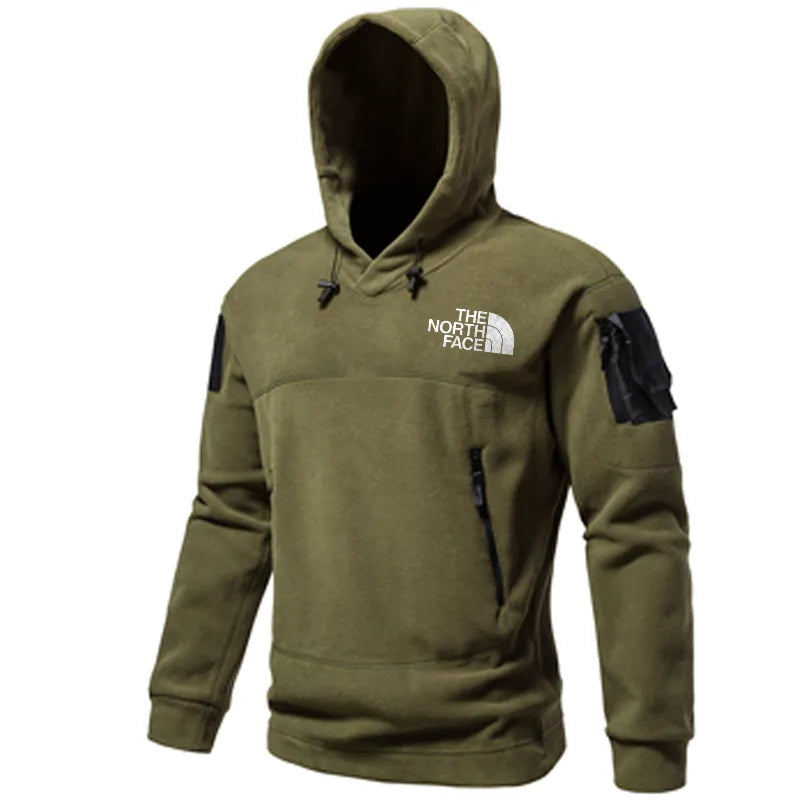 e???CHRISTMAS BIG SALEe???Men's hooded outdoor tactical solid color hoodie - Image 6