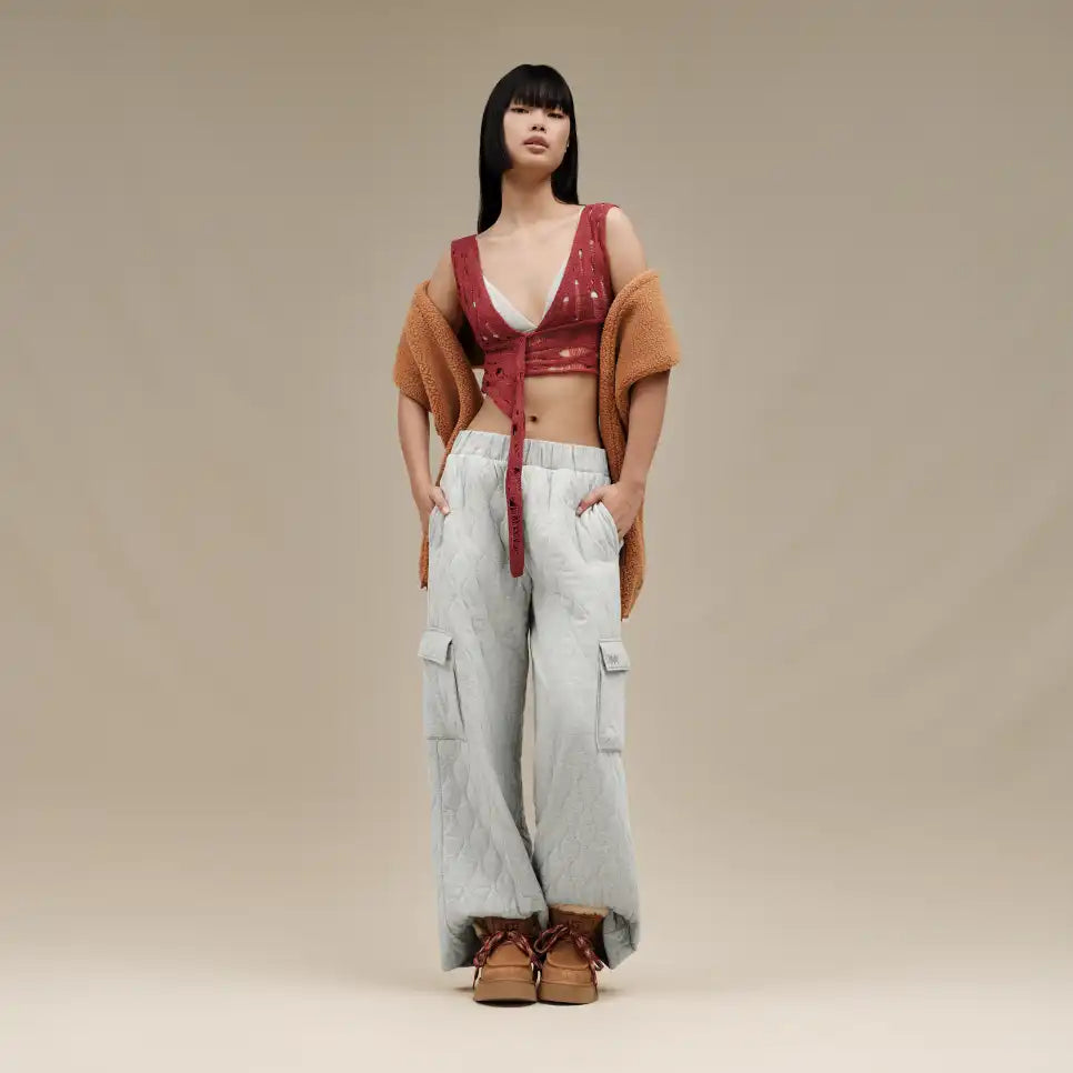 Femme fluff Scalloped Scarf - Image 4