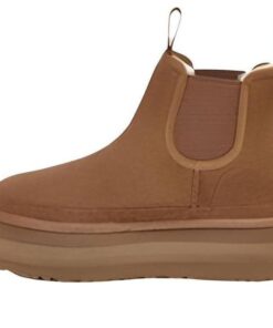 (WMNS)  Neumel Platform Chelsea Boot 'Chestnut' 1134526-CHE