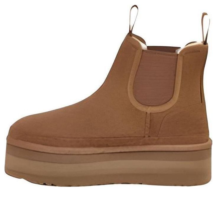(WMNS) Neumel Platform Chelsea Boot 'Chestnut' 1134526-CHE