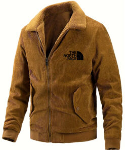 Alternative view of 2024 THE NORTH FACE-Men's Reversible Corduroy Fleece-Lined Jacket - Casual Outdoor & Hiking Coat, Zip-Up, Windproof for Fall/Winter