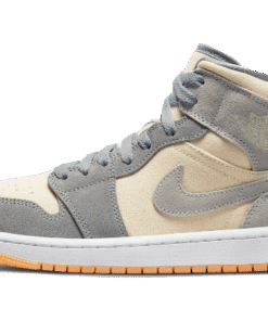 air jodan 1 Mid SE Coconut Milk Particle Grey