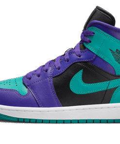 air jodan 1 Mid Black Grape