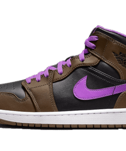 air jodan 1 Mid Purple Mocha