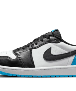 air jodan 1 Retro Low OG Black Dark Powder Blue