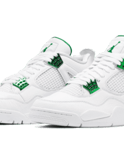 Alternative view of air jodan 4 Retro Metallic Green
