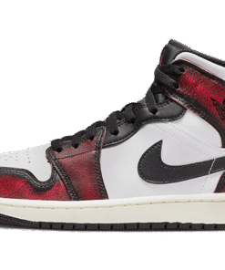 air jodan 1 Mid Wear-Away Chicago