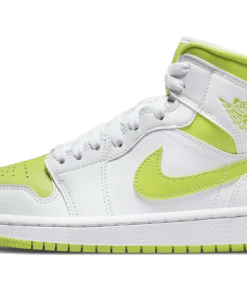 air jodan 1 Mid White Lime