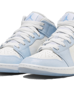 Alternative view of air jodan 1 Mid SE Glitter Swoosh