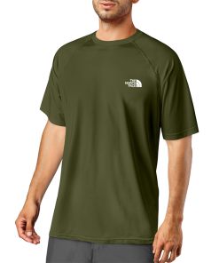 Alternative view of The North Face Rash Guard for Men UPF 50+ UV Sun Protection Swim Shirts Short Sleeve Quick Dry Lightweight Fishing Running Water Shirts