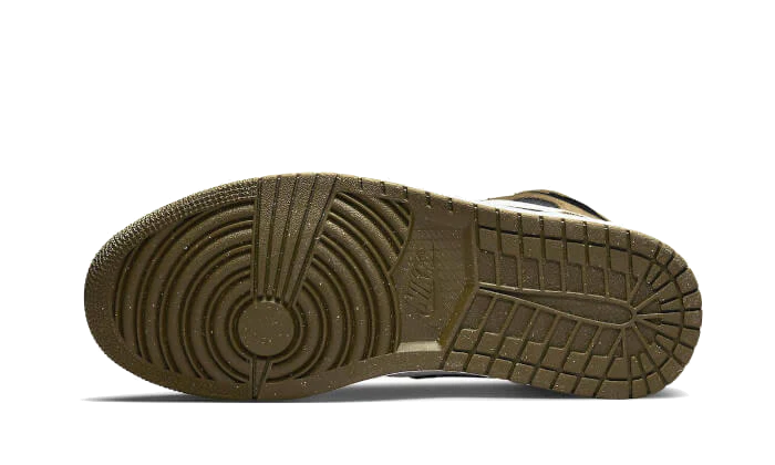 air jodan 1 Mid Olive Toe - Image 2