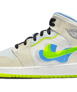 air jodan 1 Mid SE Warped Swoosh