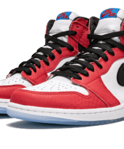 Alternative view of air jodan 1 Retro High Spider-Man Origin Story