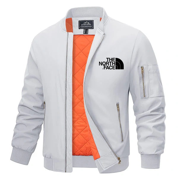 2024 THE NORTH FACE-Men's Bomber Jacket - Casual Spring Zip-Up Windbreaker with Pockets - Image 7