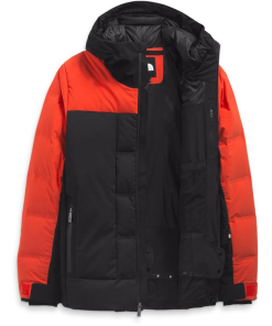 Alternative view of The North Face down jacket  Fiery Red/Tnf Black  2024