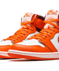 Alternative view of air jodan 1 Retro High OG Starfish