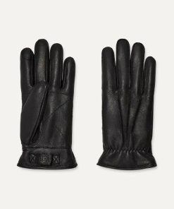 Alternative view of Homme 3 Point Leather Glove