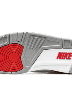 Alternative view of air jodan 3 Retro Fire Red (2022)