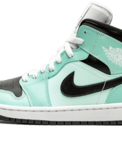 air jodan 1 Mid Aqua Blue Tint