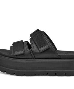 (WMNS) Clem Black Slippers 1119951-BLLE