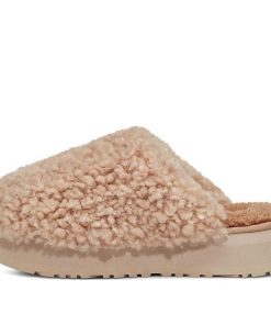 (WMNS)  Maxi Curly Platform 'Sand' 1133171-SAN