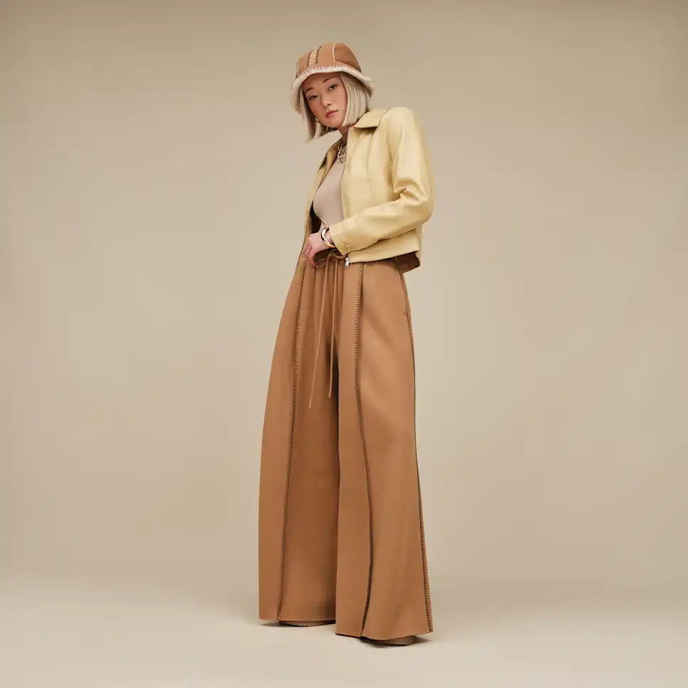 Women's Classic Wide Leg Trouser - Image 25