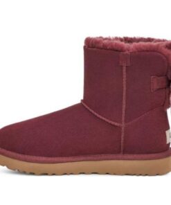 (WMNS)  Mini Bailey Bow Boots 'Wild Grape' 1138172-WGRP