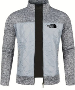 Alternative view of 2024 THE NORTH FACE-Men's knitted cardigan jacket, autumn and winter casual stand-up collar full zipper jacket, long sleeve regular fit cardigan
