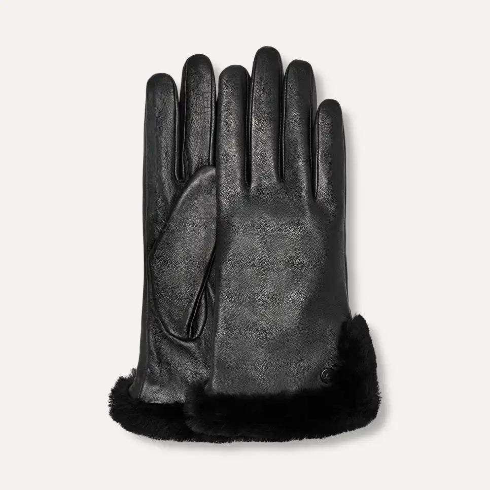 Femme Leather Sheepskin Vent Glove - Image 3