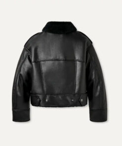 Alternative view of Femme Finnian LuxeFluff Moto Jacket