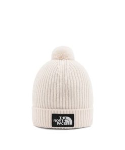 Alternative view of The North Face - TNF Logo Box Pom TNF - White