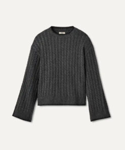 Alternative view of Femme Rylynn Cable Knit Pullover