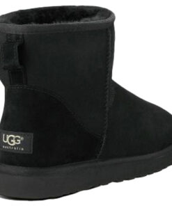 Alternative view of Classic Mini Fleece Lined Snow Boots Black 1002072-BLK